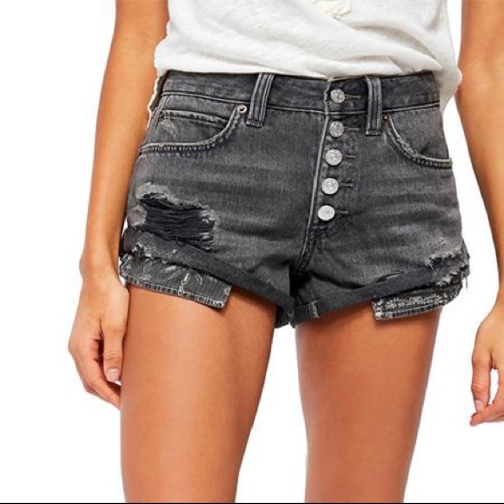 free people romeo rolled cut off shorts